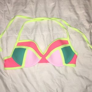 Neon Bikini Top